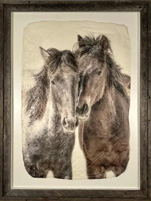 "Together" in Rustic Barnwood